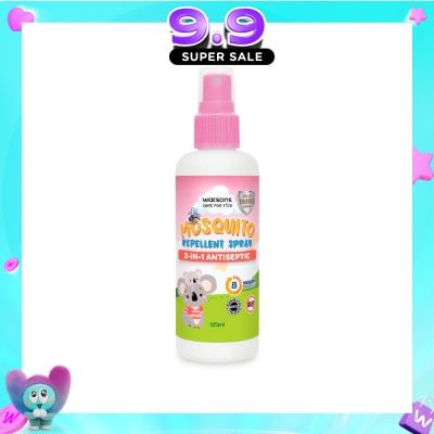 WATSONS - 2-in-1 Antiseptic Mosquito Repellent Spray 125ml image