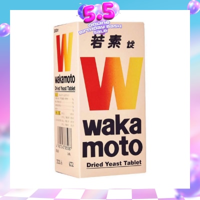 WAKAMOTO - Yeast Tablet (Promotes Bowel Motion + Softens Stools) 300s