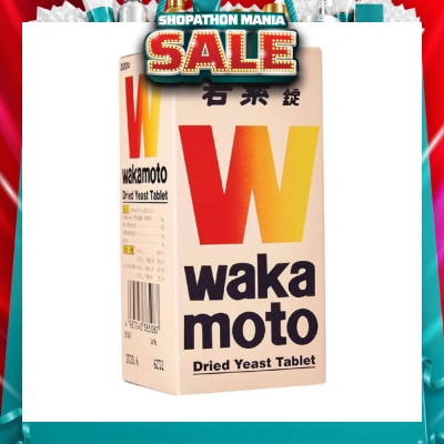 WAKAMOTO - Yeast Tablet (Promotes Bowel Motion + Softens Stools) 300s
