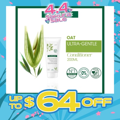 KLORANE - Ultra-Gentle Oat Conditioner (To Detangles, Moisturizes & Protects) 200ml