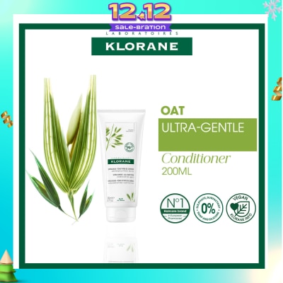 KLORANE Ultra-Gentle Oat Conditioner (To Detangles, Moisturizes & Protects) 200ml