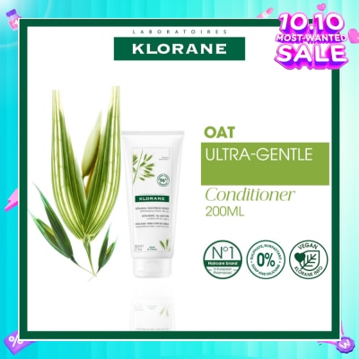 KLORANE Ultra-Gentle Oat Conditioner (To Detangles, Moisturizes & Protects) 200ml