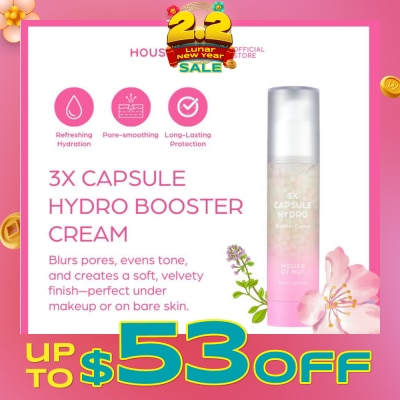 HOUSE OF HUR 3x Capsule Hydro Booster Cream 50ml