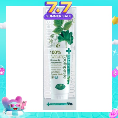 DENTISTE - Natural Creme De Peppermint Toothpaste 100g