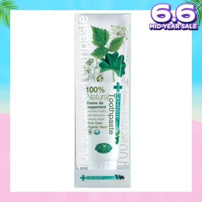 DENTISTE Natural Creme De Peppermint Toothpaste 100g