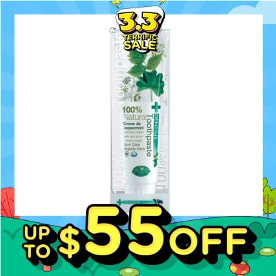 DENTISTE Natural Creme De Peppermint Toothpaste 100g