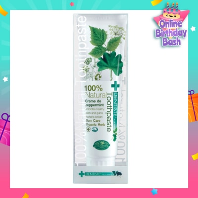 DENTISTE Natural Creme De Peppermint Toothpaste 100g