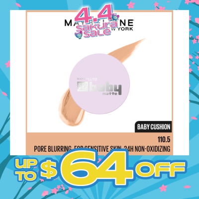 MAYBELLINE - Super Stay Baby Matte Cushion Foundation #110.5 82g