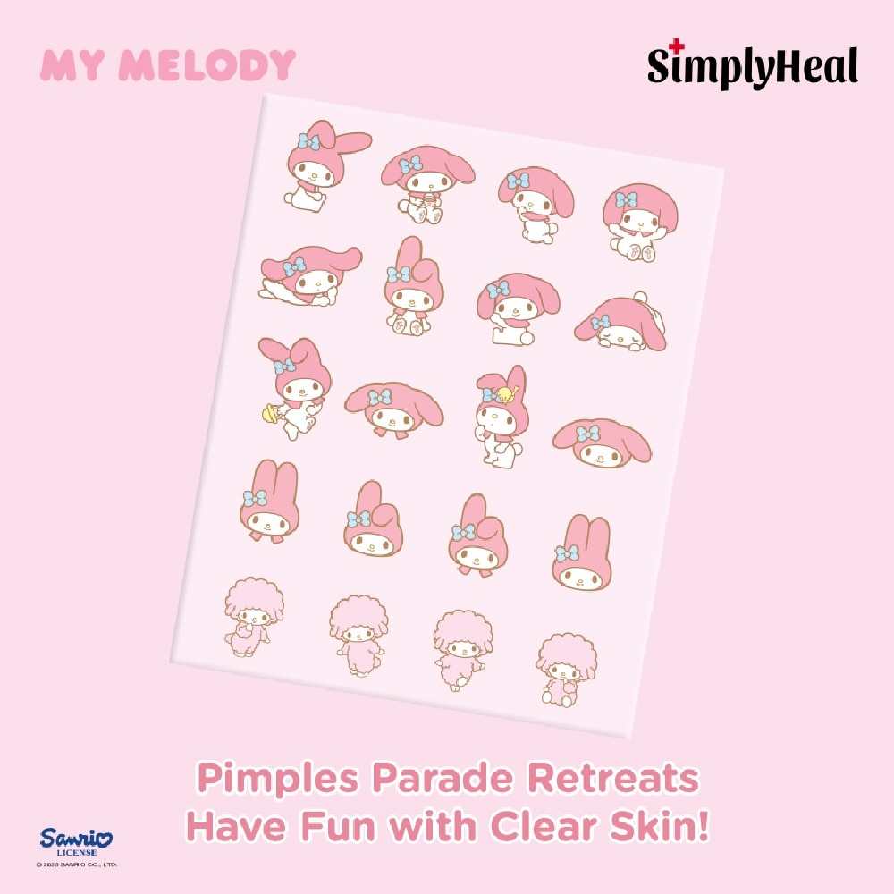 My Melody Day & Night Premium Hydrocolloid Acne Patch 20s