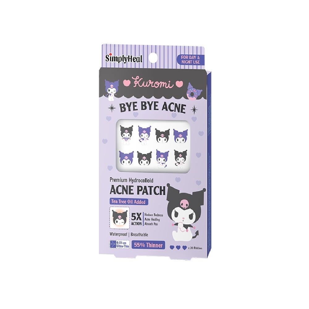 Kuromi Day & Night Premium Hydrocolloid Acne Patch 20s