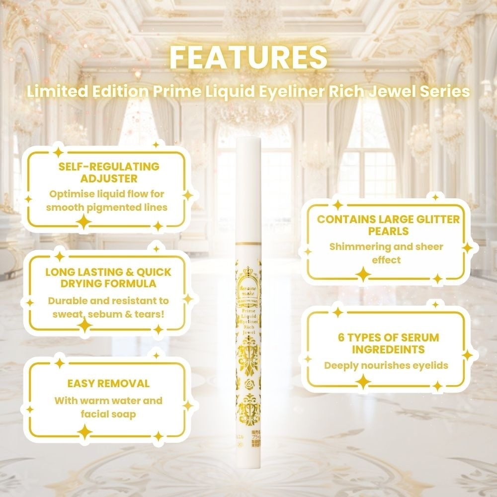 Limited Edition Prime Liquid Eyeliner #20 Dramatic Gold 1s