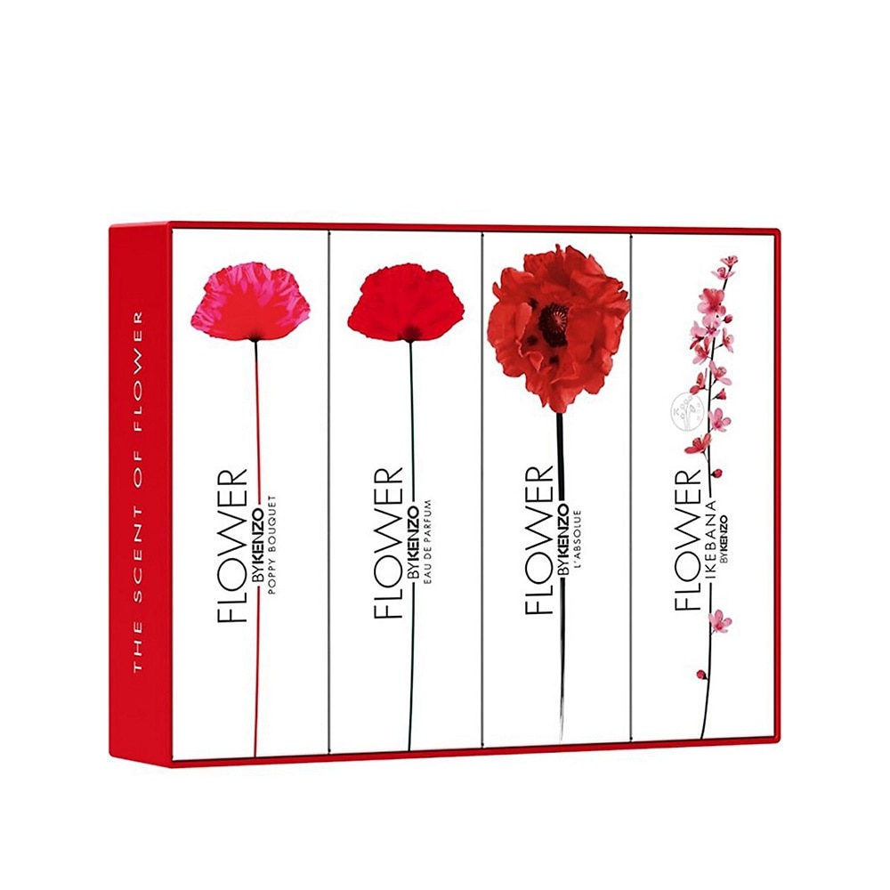 The Scent Of Flower Eau De Parfum Set 4s x 4ml