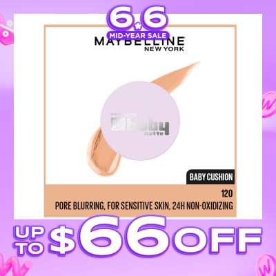 MAYBELLINE - Super Stay Baby Matte Cushion Foundation #120 82g