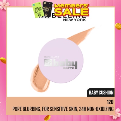 MAYBELLINE Super Stay Baby Matte Cushion Foundation #120 82g