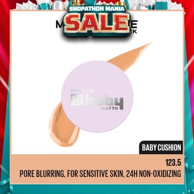 MAYBELLINE - Super Stay Baby Matte Cushion Foundation #123.5 82g