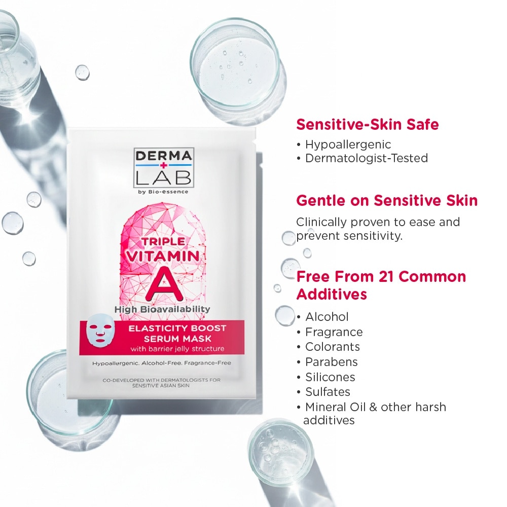 Triple Vitamin A Pro Elasticity Boost Serum Mask 25ml x 5s