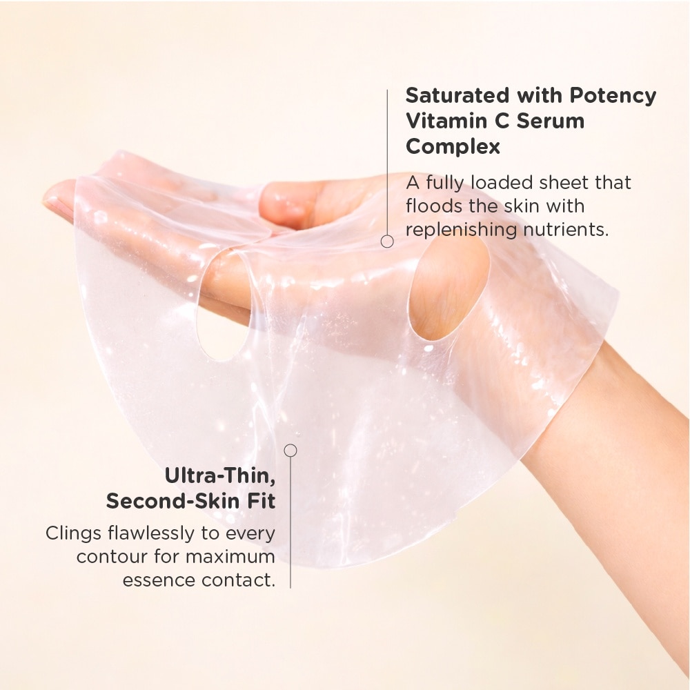 Triple Vitamin C Intensive Brightening Serum Mask 25ml x 5s