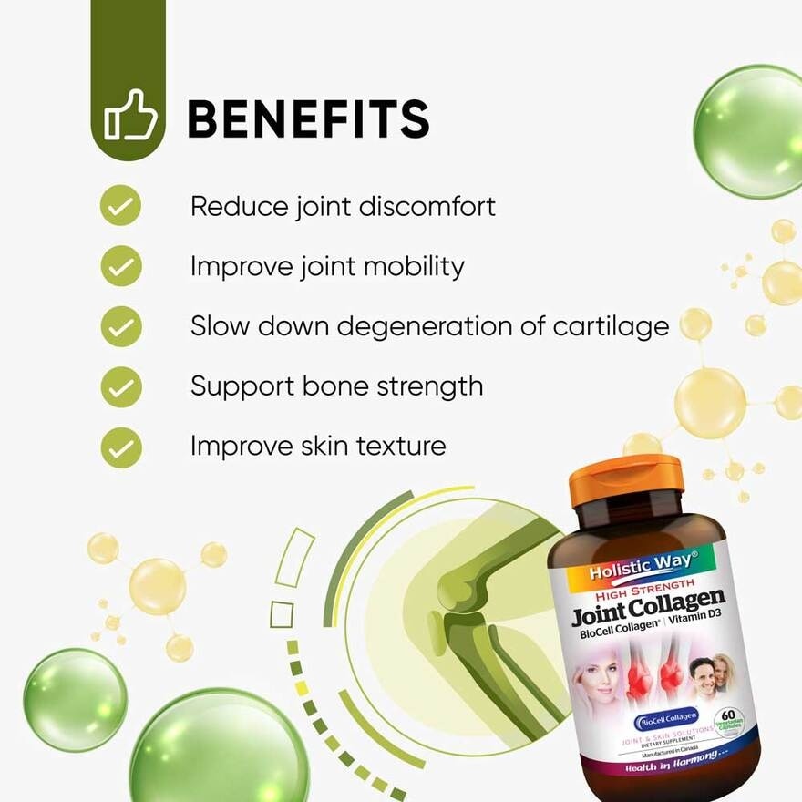 High Strength Joint Collagen 60's Vcaps