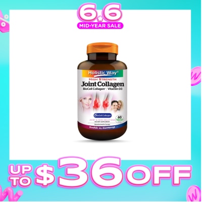 HOLISTIC WAY - High Strength Joint Collagen 60's Vcaps