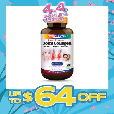 HOLISTIC WAY - High Strength Joint Collagen 60's Vcaps