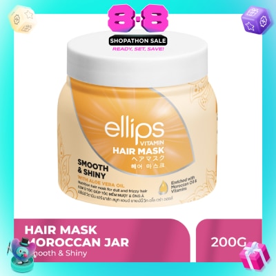 ELLIPS - Smooth & Shiny Hair Mask With Aloe Vera Oil 200g