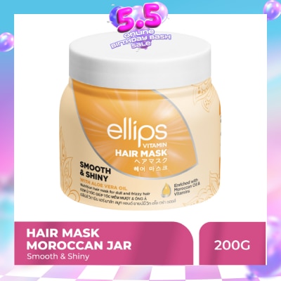 ELLIPS - Smooth & Shiny Hair Mask With Aloe Vera Oil 200g