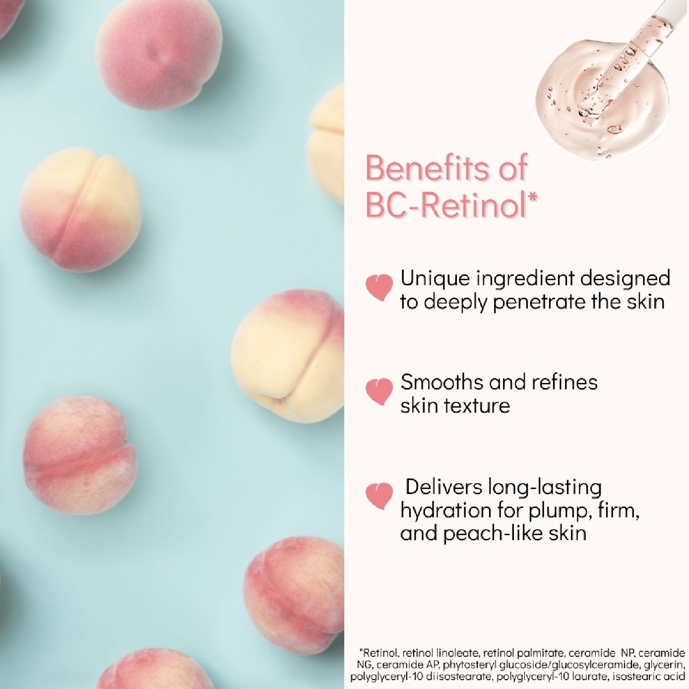 Moisture Barrier Retinol Serum Face Mask 1s