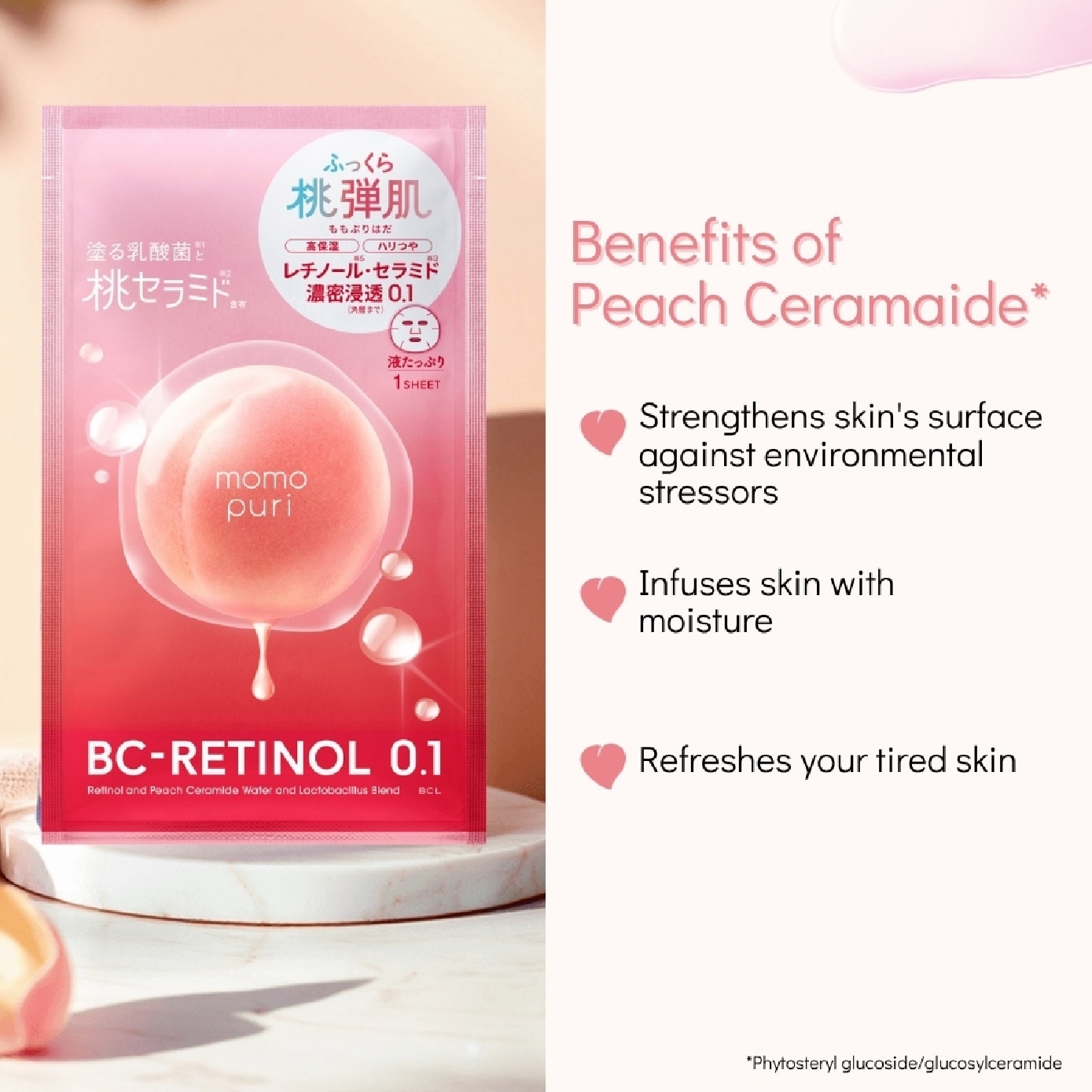 Moisture Barrier Retinol Serum Face Mask 1s