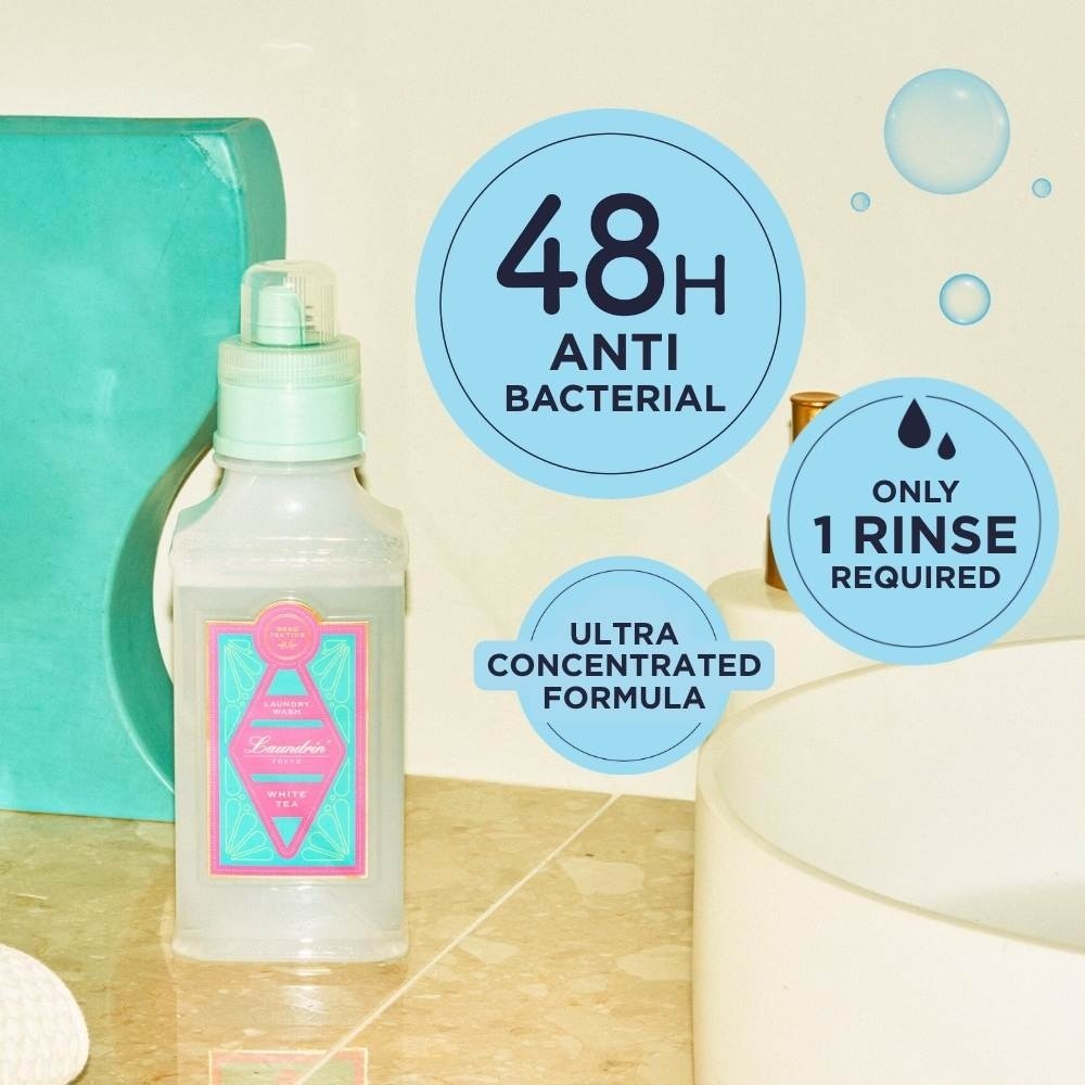 Premium Laundry Detergent White Tea 410ml
