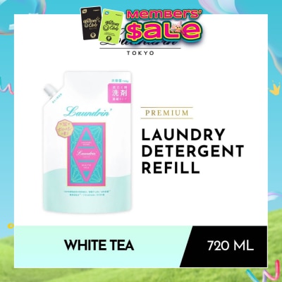LAUNDRIN - Premium Laundry Detergent White Tea Refill 720ml