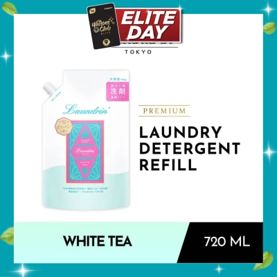 LAUNDRIN Premium Laundry Detergent White Tea Refill 720ml image
