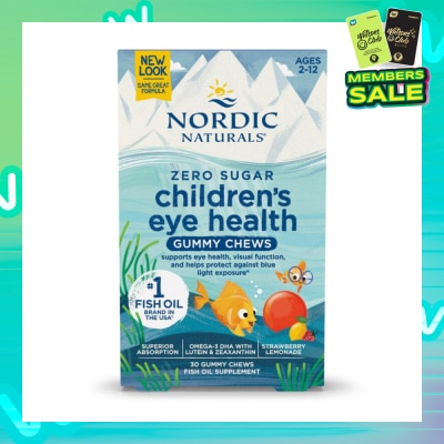 NORDIC NATURALS Children Eye Health Gummies (Multi Nutrient Support For Kid's Visual Development) 30s