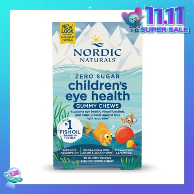 NORDIC NATURALS Children Eye Health Gummies (Multi Nutrient Support For Kid's Visual Development) 30s
