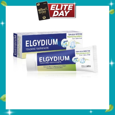 ELGYDIUM Teaching Toothpaste Tooth Decay Protection (From 7yrs Old onwards) 50ml image