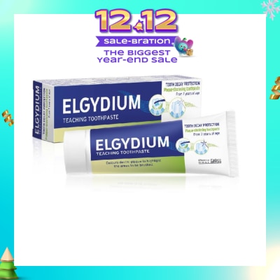 ELGYDIUM Teaching Toothpaste Tooth Decay Protection (From 7yrs Old onwards) 50ml