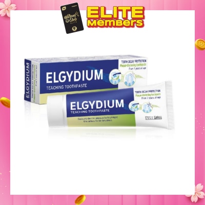 ELGYDIUM Teaching Toothpaste Tooth Decay Protection (From 7yrs Old onwards) 50ml