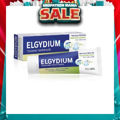 ELGYDIUM - Teaching Toothpaste Tooth Decay Protection (From 7yrs Old onwards) 50ml