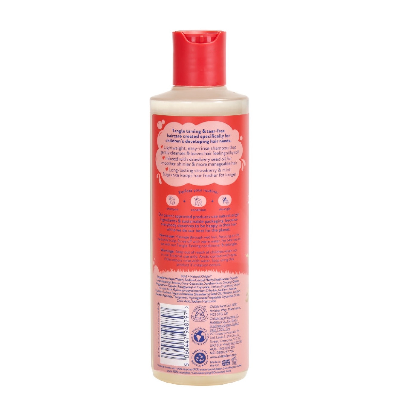 Tangle-Taming Shampoo Strawberry & Mint 250ml