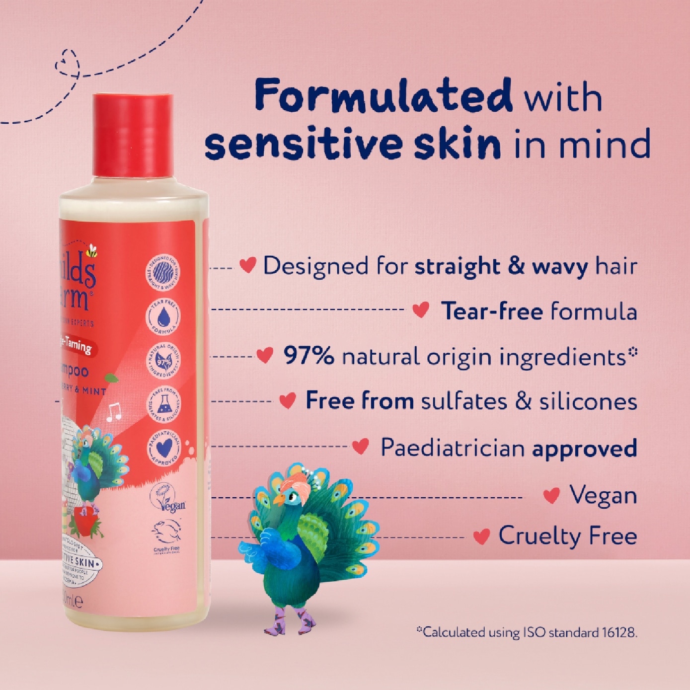 Tangle-Taming Shampoo Strawberry & Mint 250ml
