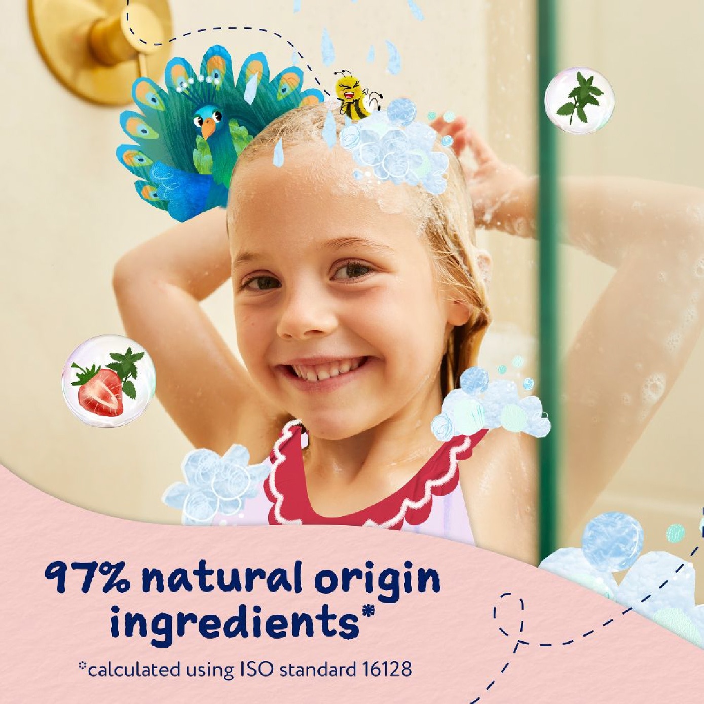 Tangle-Taming Shampoo Strawberry & Mint 250ml