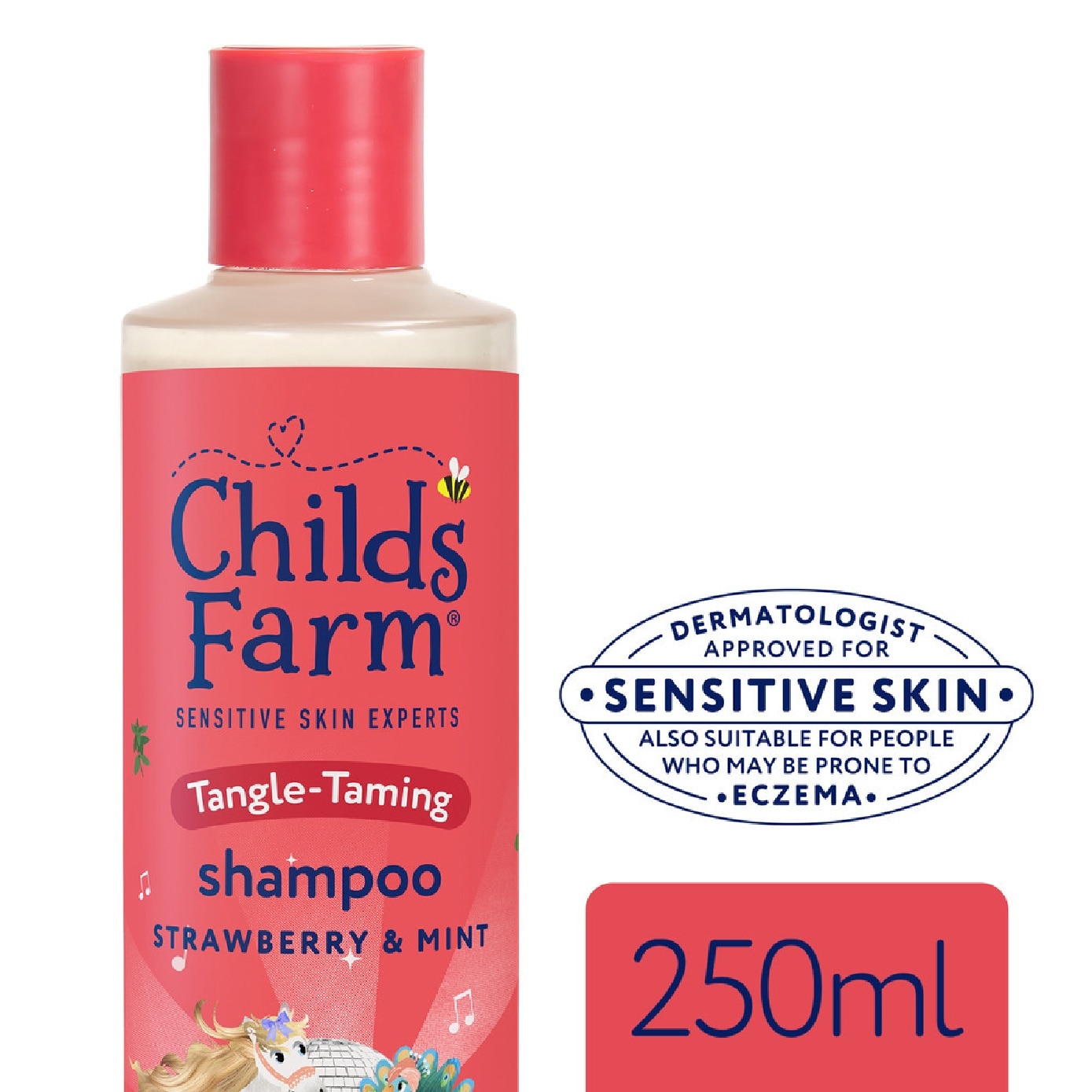 Tangle-Taming Shampoo Strawberry & Mint 250ml