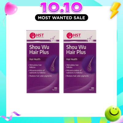 HERITAGE Shou Wu Hair Plus Vegicaps 80s x 2 image
