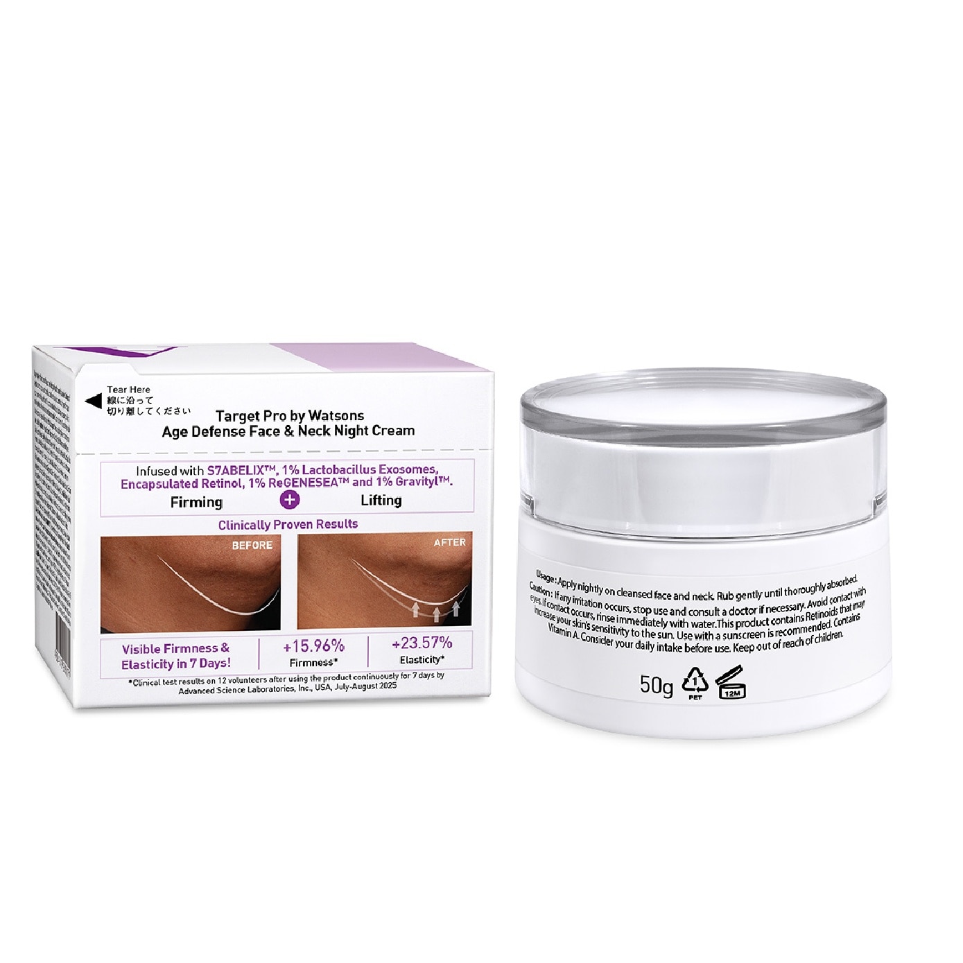 Age Defense Face & Neck Night Cream 50g