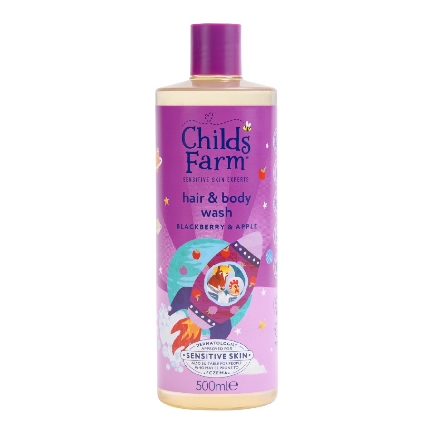 Hair & Body Wash Blackberry & Apple 500ml image