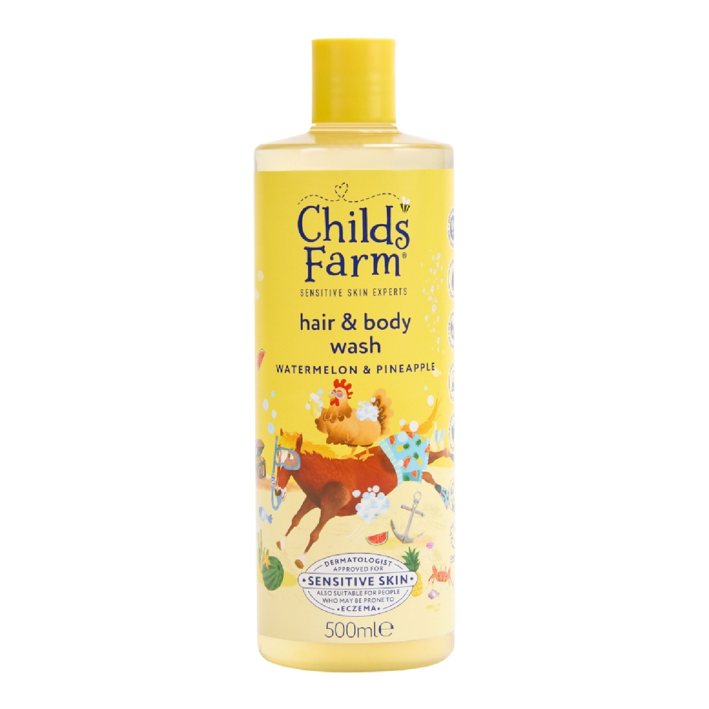 Hair & Body Wash Watermelon & Pineapple 500ml