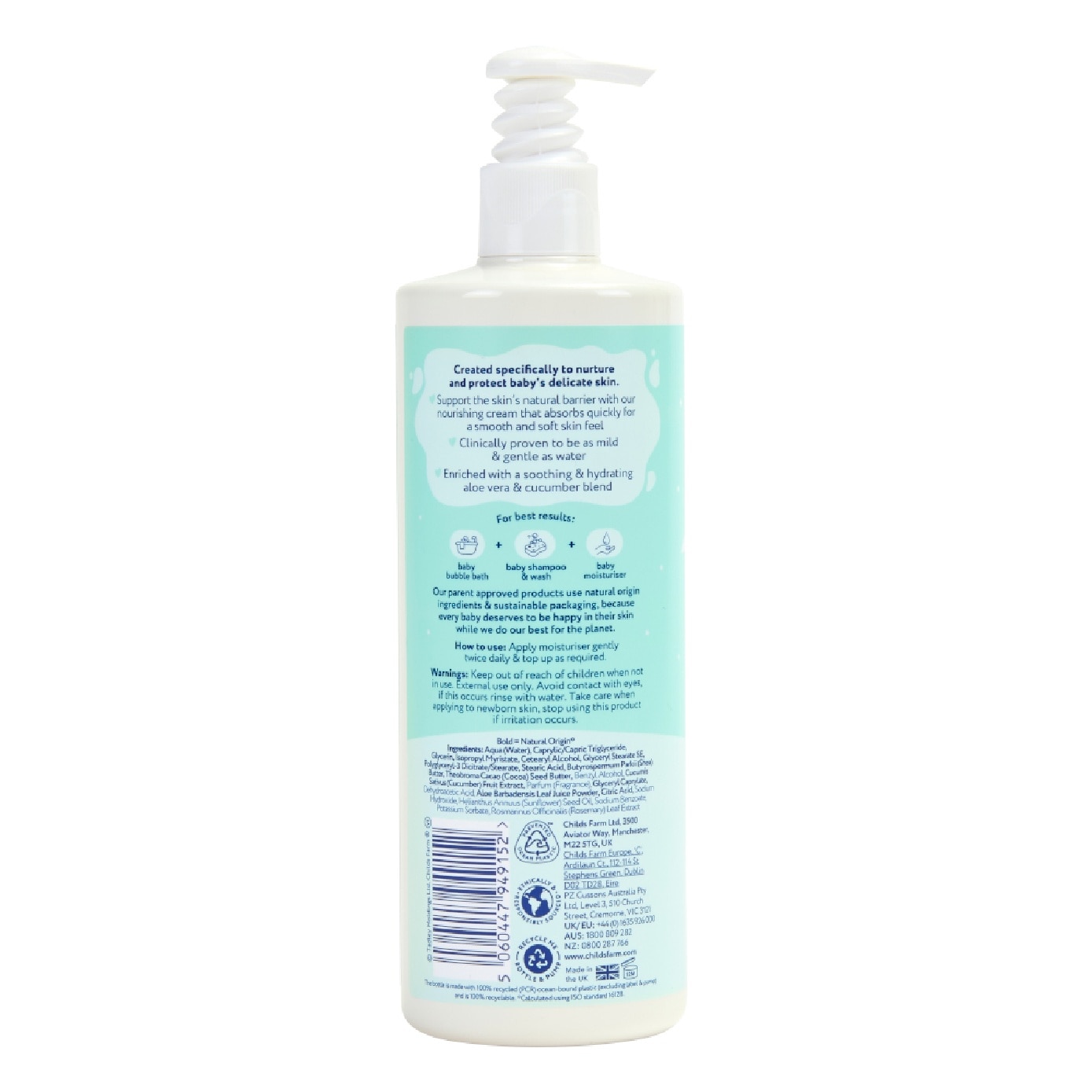 Baby Moisturiser Baby Soft Scent 500ml