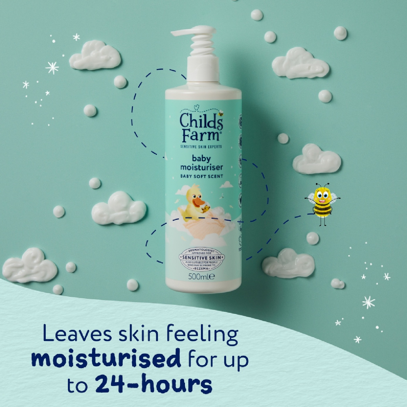 Baby Moisturiser Baby Soft Scent 500ml