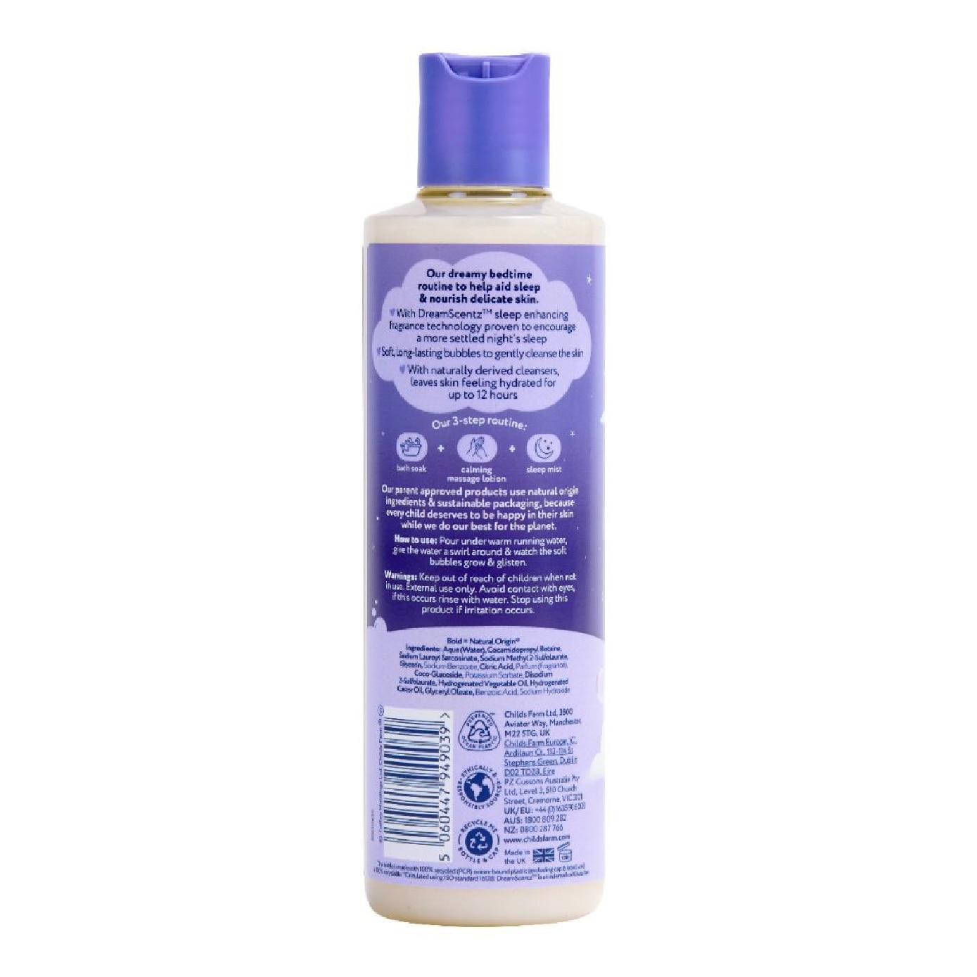 SlumberTime Bath Soak Lavender & Moon Milk 250ml