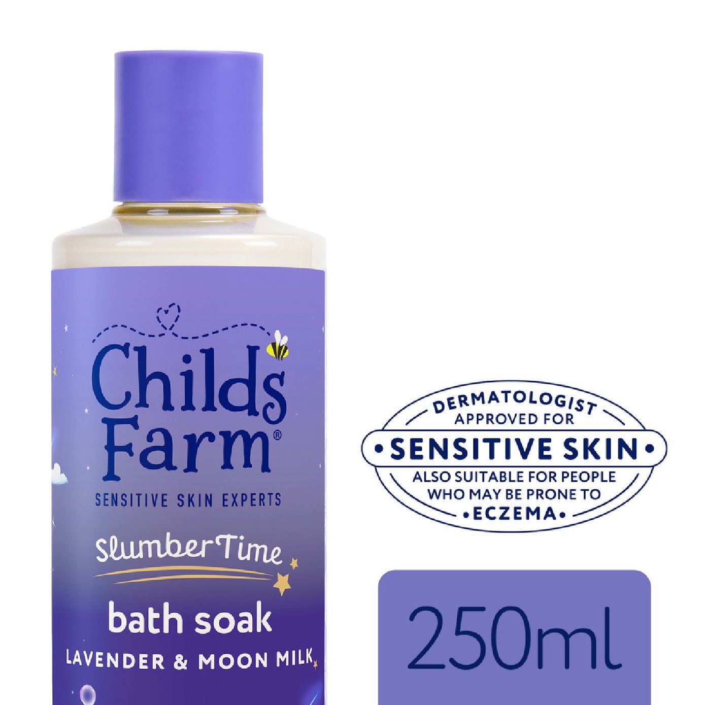 SlumberTime Bath Soak Lavender & Moon Milk 250ml
