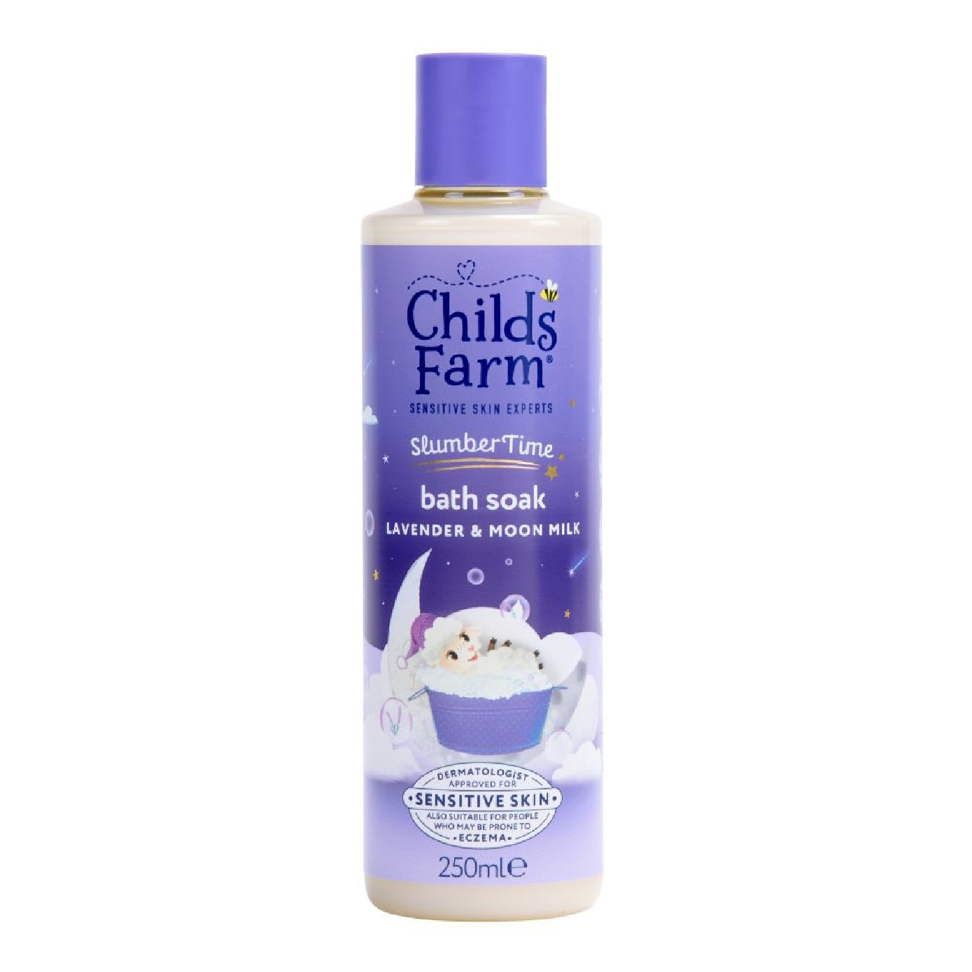 SlumberTime Bath Soak Lavender & Moon Milk 250ml